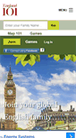 Mobile Screenshot of england101.com