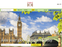 Tablet Screenshot of england101.com